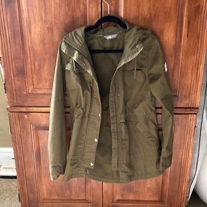 North face utility hooded jacket